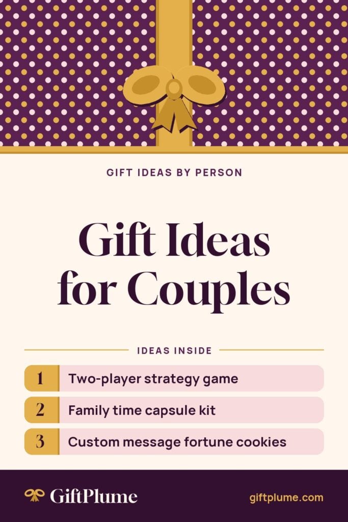 Gift Ideas for Couples pin