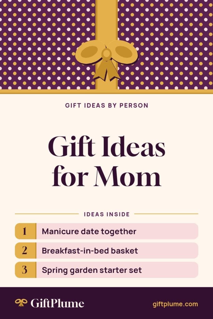 Gift Ideas for Mom pin