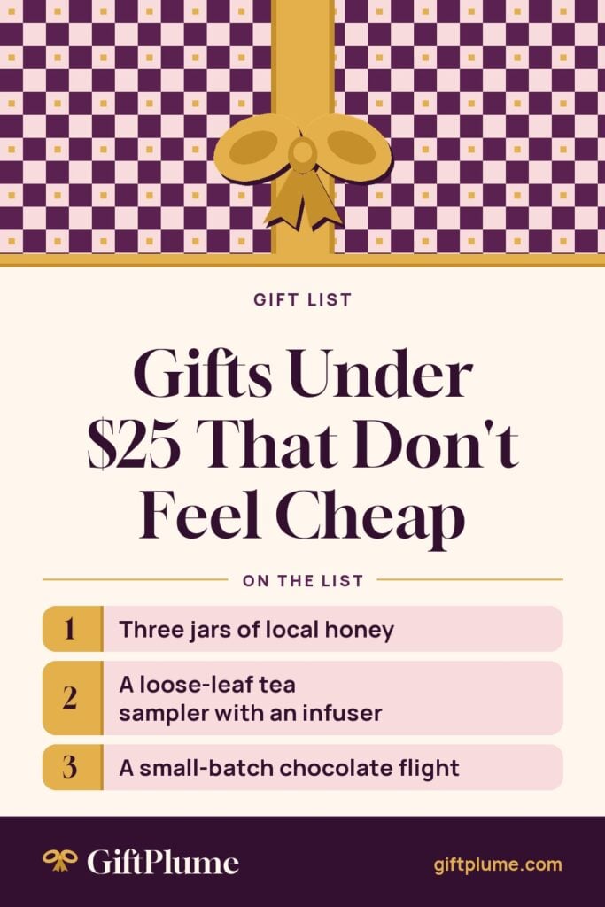 Gifts Under $25 That Don’t Feel Cheap pin