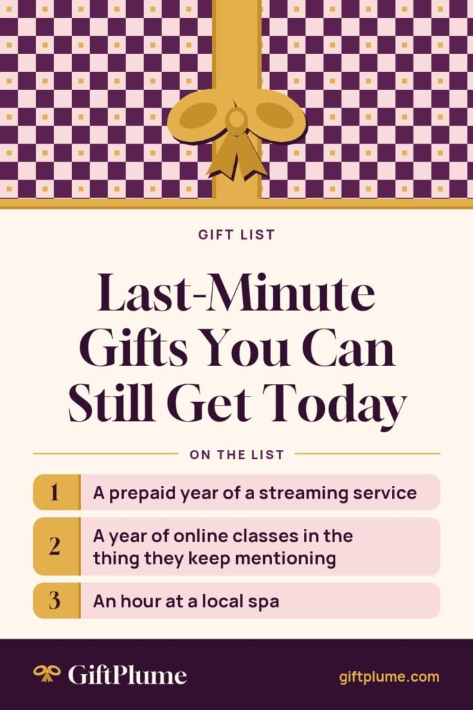 Last-Minute Gifts You Can Still Get Today pin