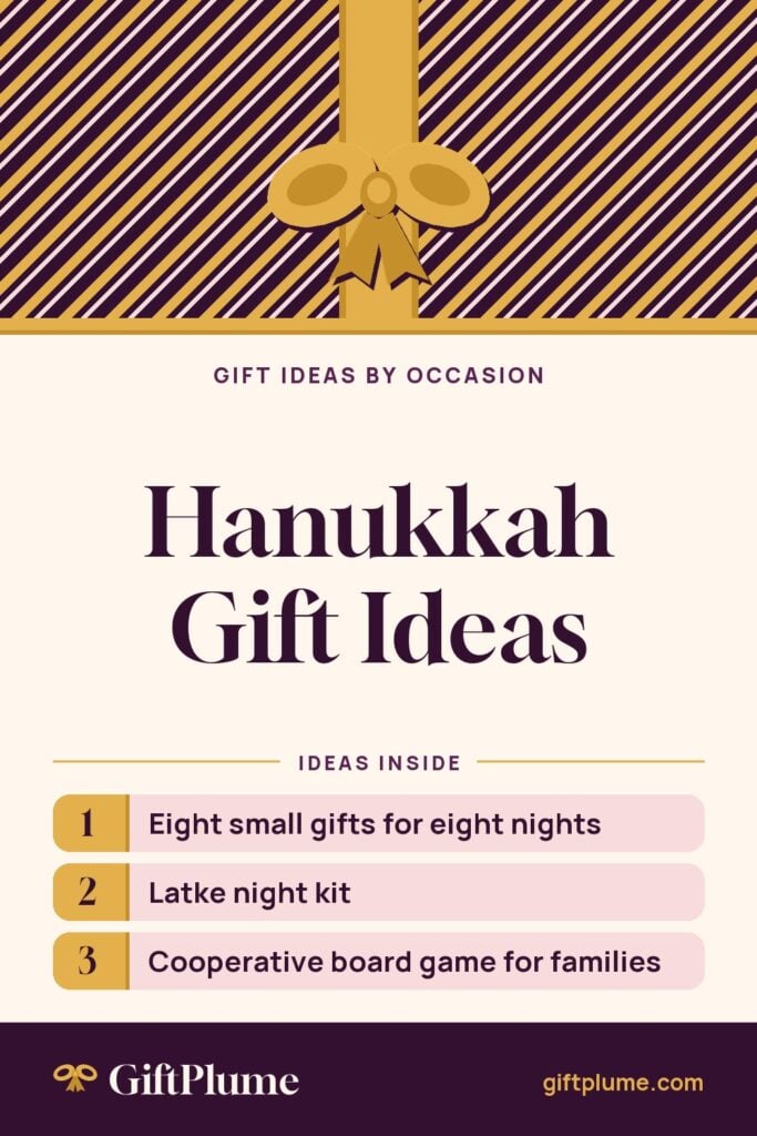 Hanukkah Gift Ideas pin