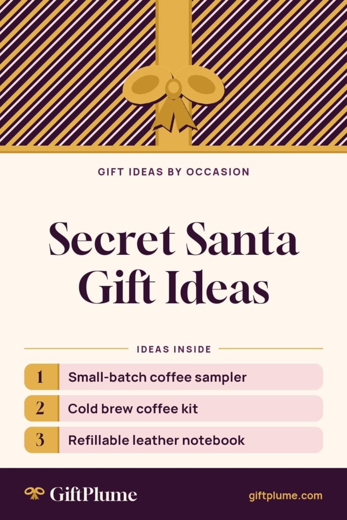 Secret Santa Gift Ideas pin