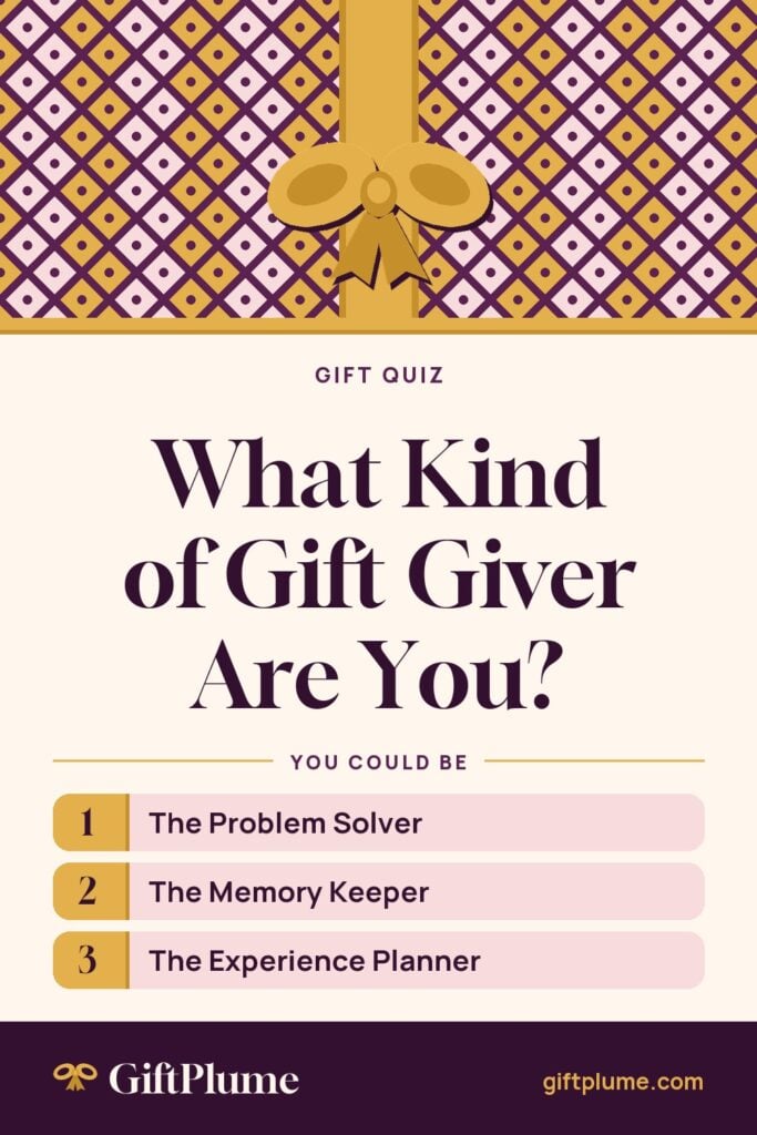 What Kind of Gift Giver Are You? pin