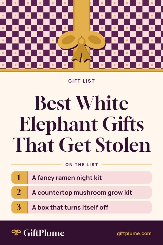 Best White Elephant Gifts That Get Stolen pin