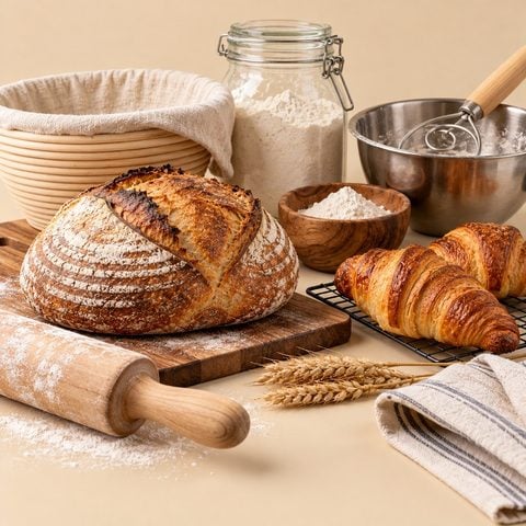 Bread or pastry baking workshop