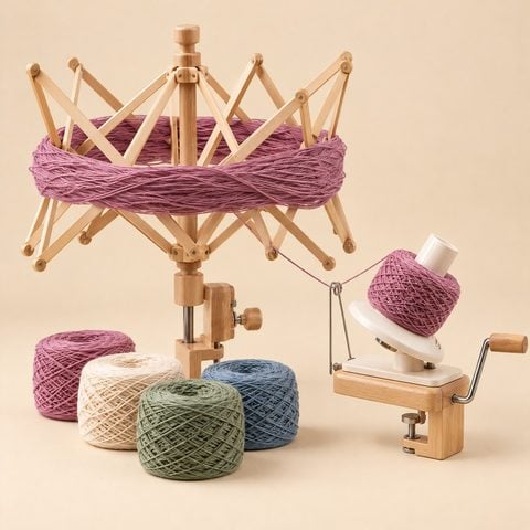 Yarn swift and ball winder