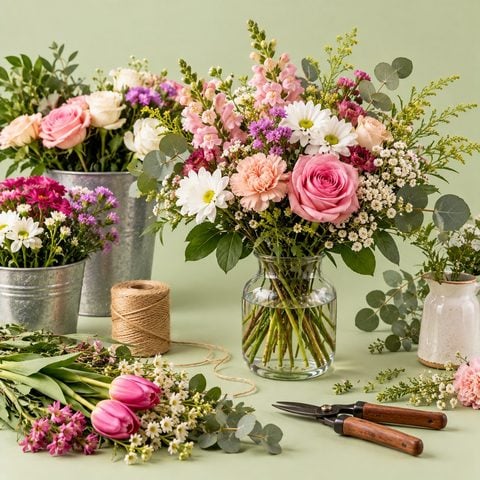 Flower arranging workshop