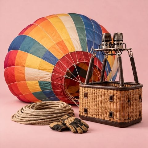 Hot air balloon ride
