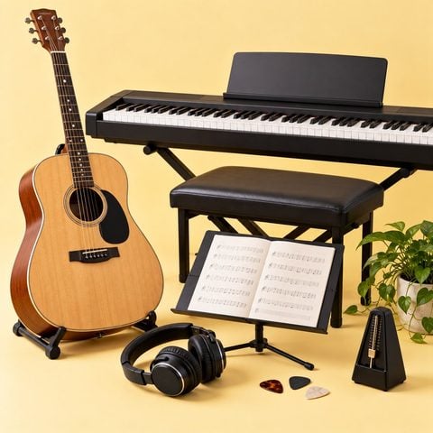 A month of music lessons