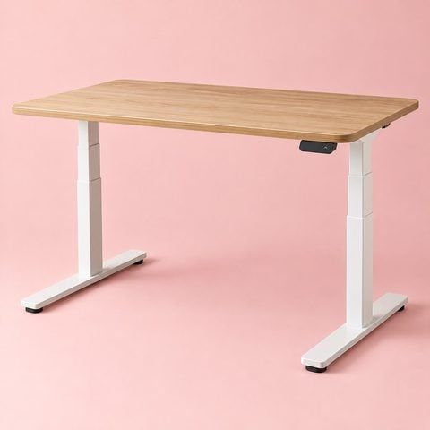 Height-adjustable standing desk